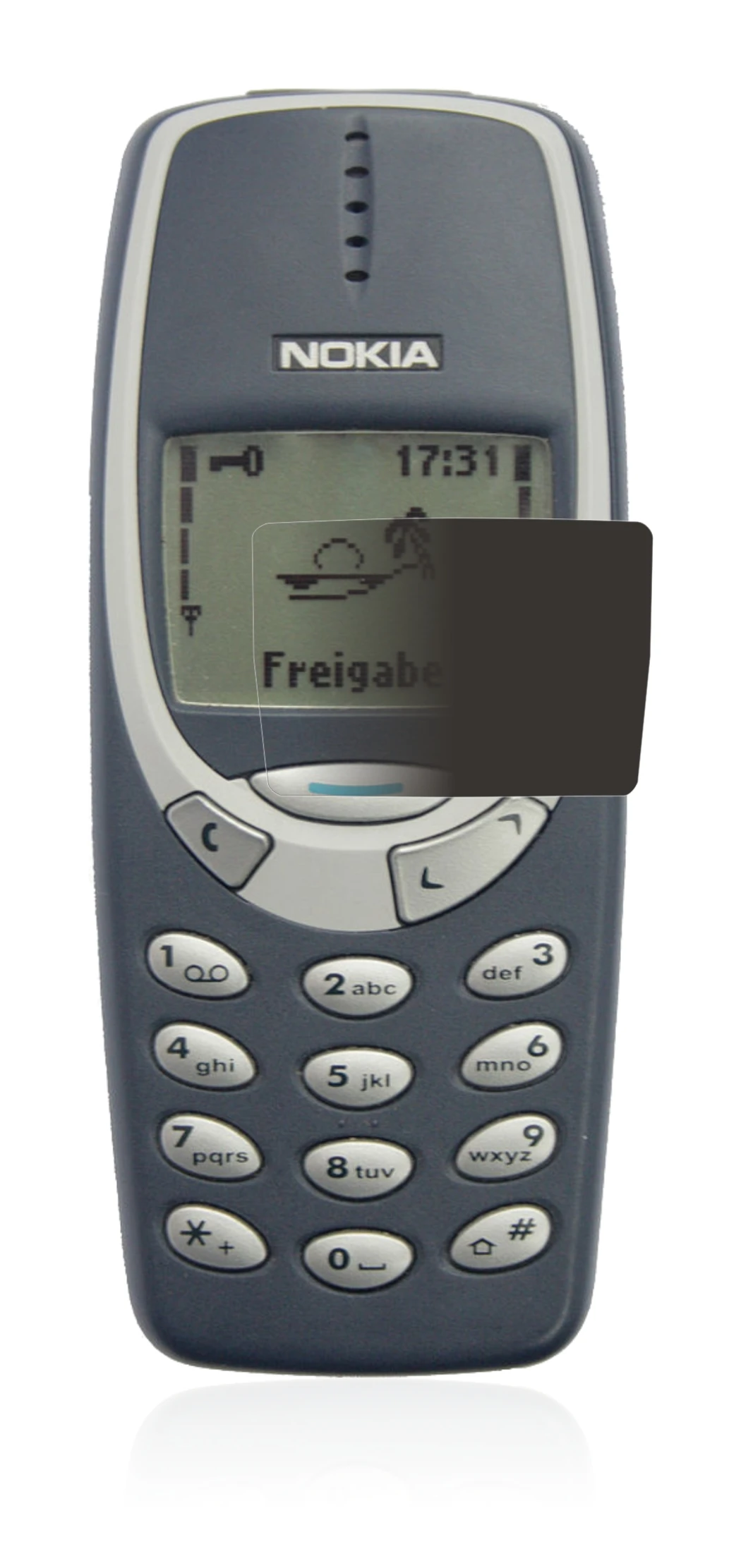Image of the device Nokia 3310 2011 with a wide variety of screen protectors.