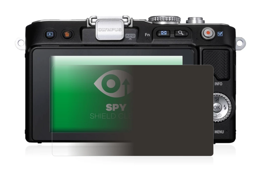 Image of the device Olympus PEN E-PL3 with a wide variety of screen protectors.
