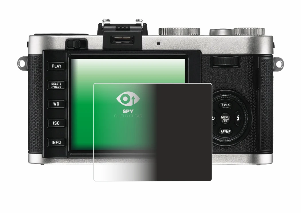 Image of the device Leica X2 with a wide variety of screen protectors.