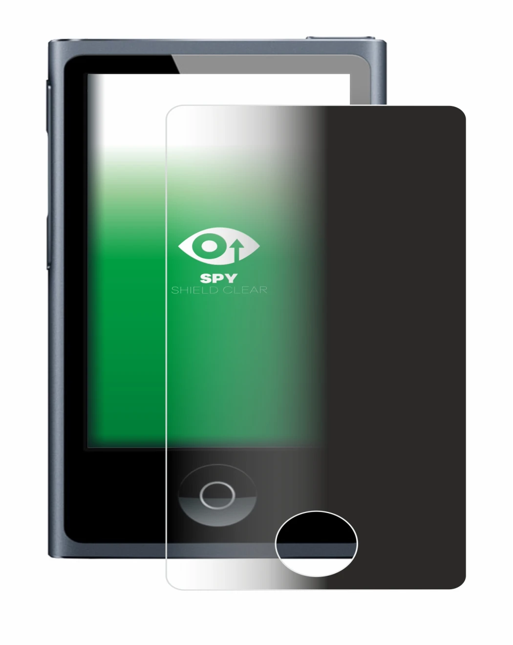 Image of the device Apple iPod nano 2012 (7th Gen.) with a wide variety of screen protectors.