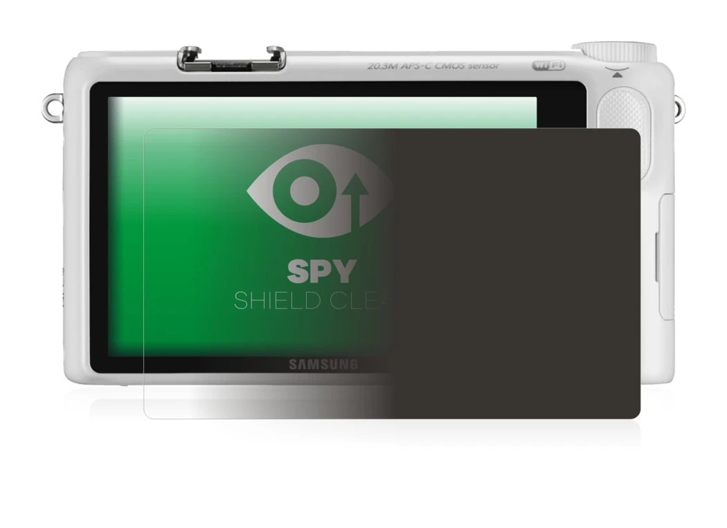 Image of the device Samsung NX2000 with a wide variety of screen protectors.