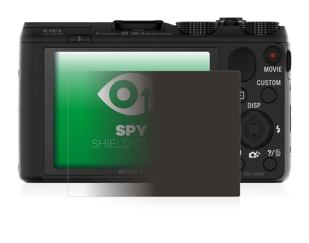 Image of the device Sony Cyber-Shot DSC-HX50V with a wide variety of screen protectors.