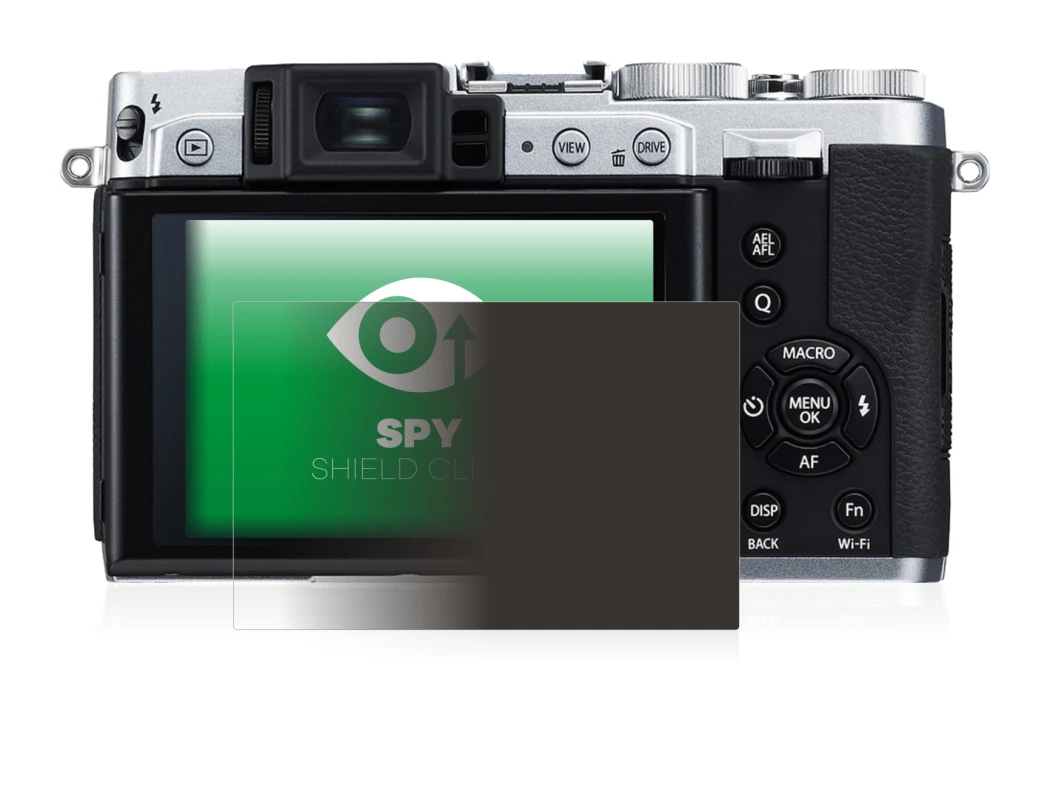Image of the device Fujifilm X30 with a wide variety of screen protectors.