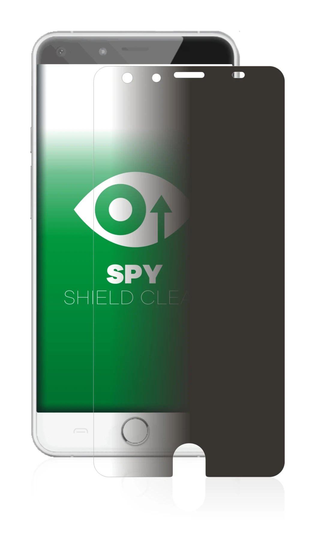 Image of the device Ulefone Be Touch 2 with a wide variety of screen protectors.