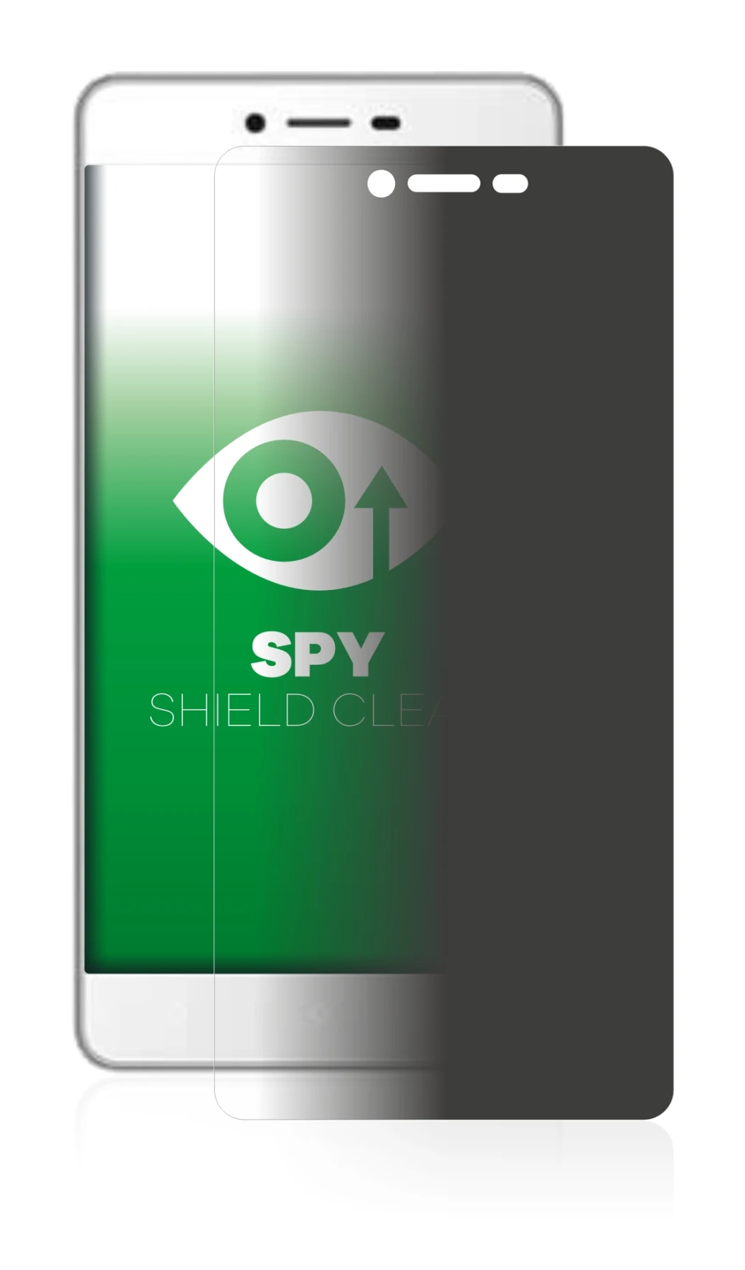 Image of the device Gionee F103 with a wide variety of screen protectors.