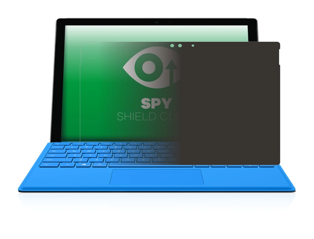 Image of the device Microsoft Surface Pro 4 with a wide variety of screen protectors.