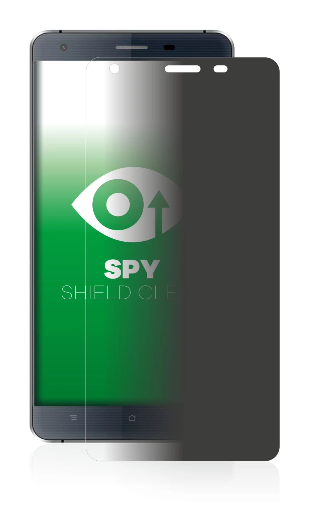 Image of the device Oukitel K6000 with a wide variety of screen protectors.