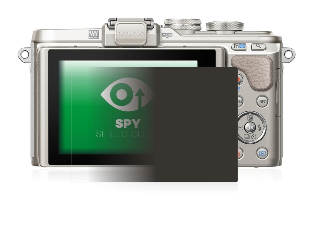 Image of the device Olympus PEN E-PL8 with a wide variety of screen protectors.