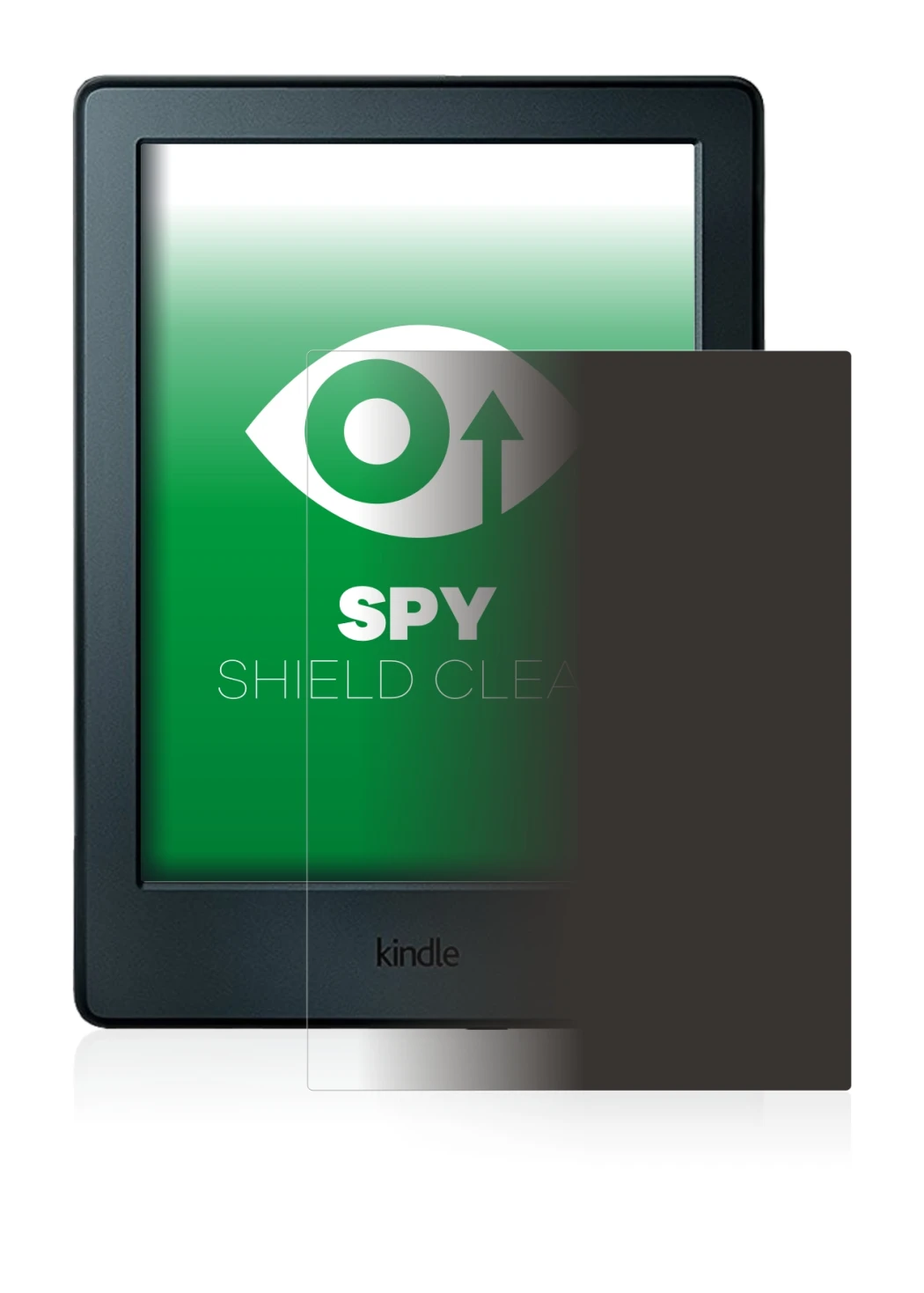 Image of the device Amazon Kindle 2016 (8th Gen.) with a wide variety of screen protectors.