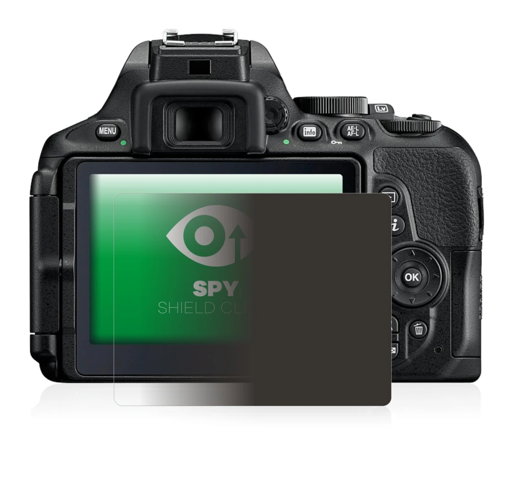 Image of the device Nikon D5600 with a wide variety of screen protectors.
