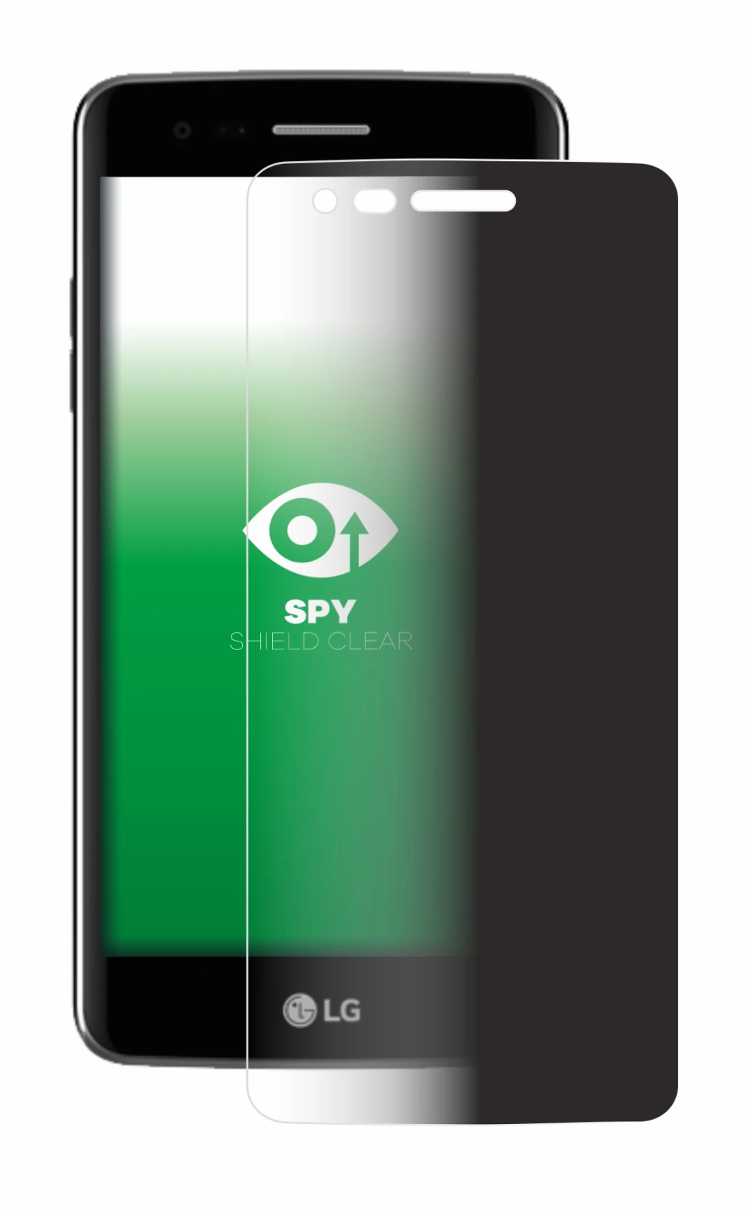 Image of the device LG K8 2017 with a wide variety of screen protectors.