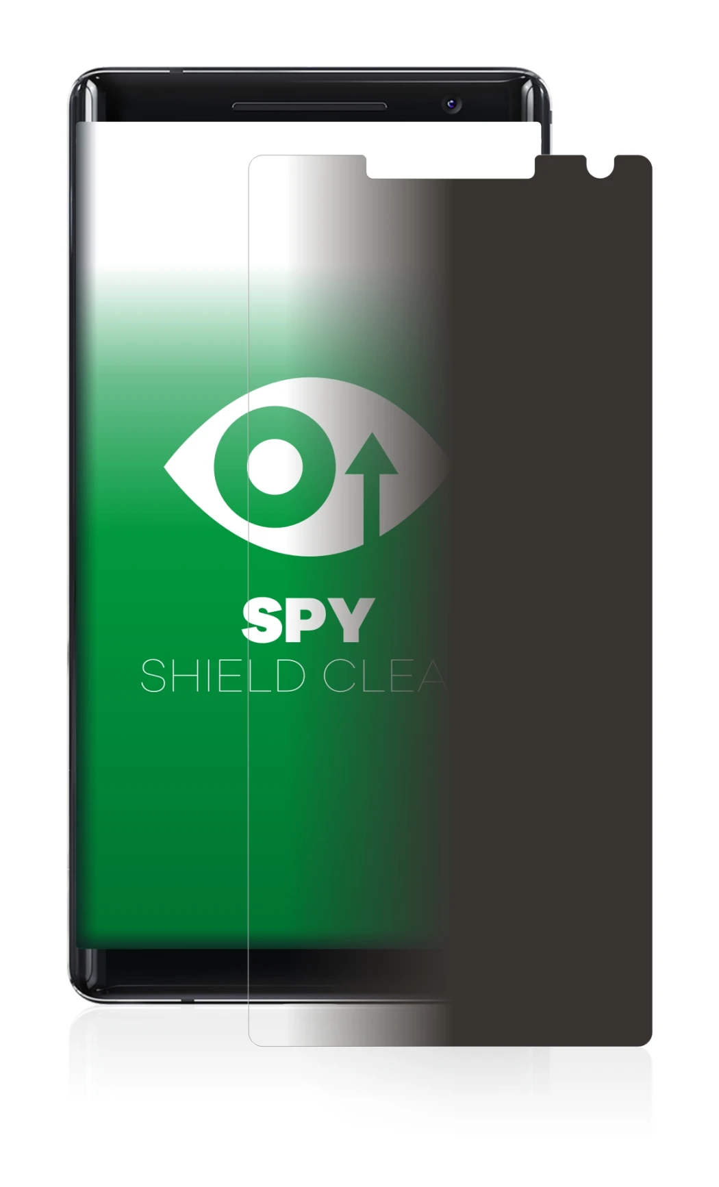 Image of the device Nokia 8 Sirocco with a wide variety of screen protectors.