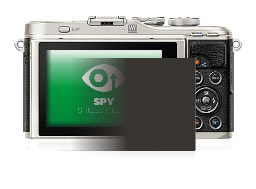 Image of the device Olympus PEN E-PL9 with a wide variety of screen protectors.