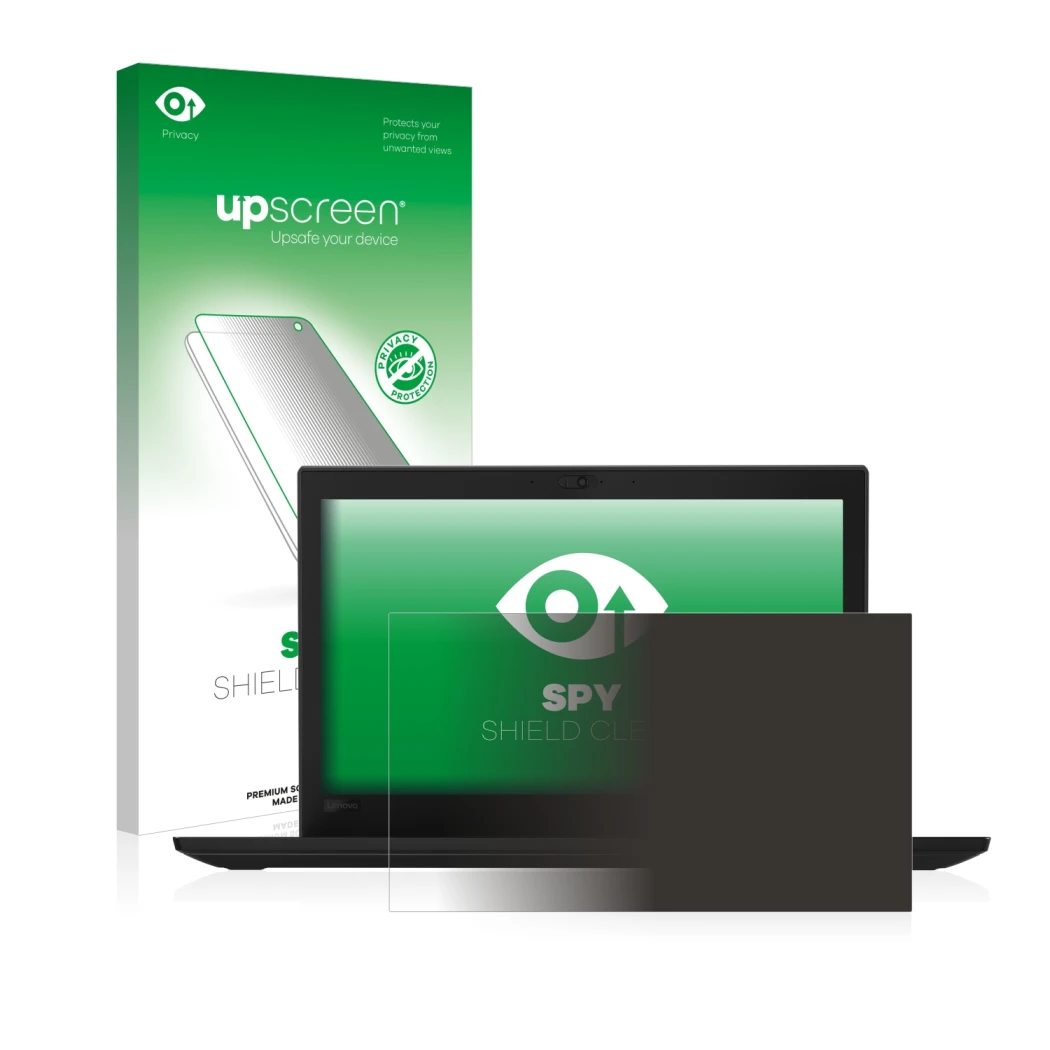 Front side of a product packaging with the brand logo upscreen. Next to it is the device Lenovo Thinkpad X280 shown with the c