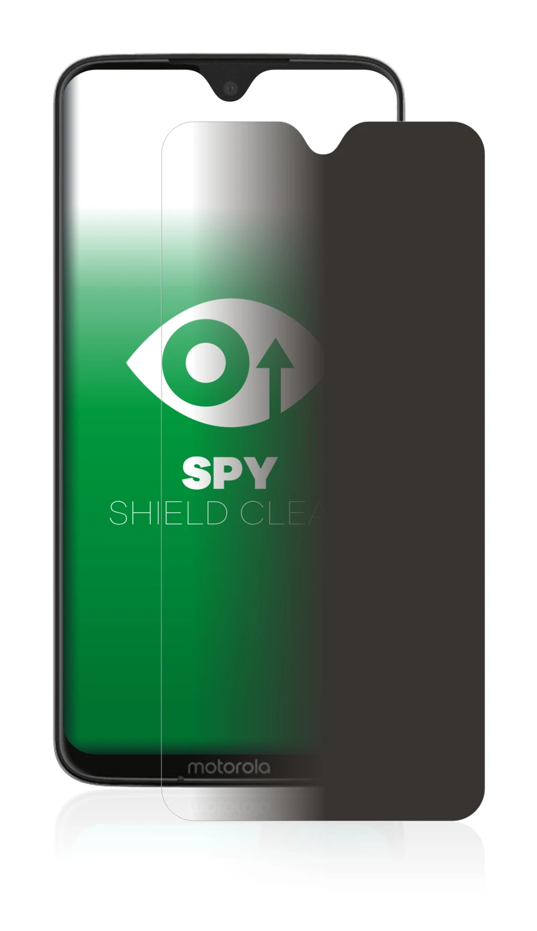 Image of the device Motorola Moto G7 Plus with a wide variety of screen protectors.