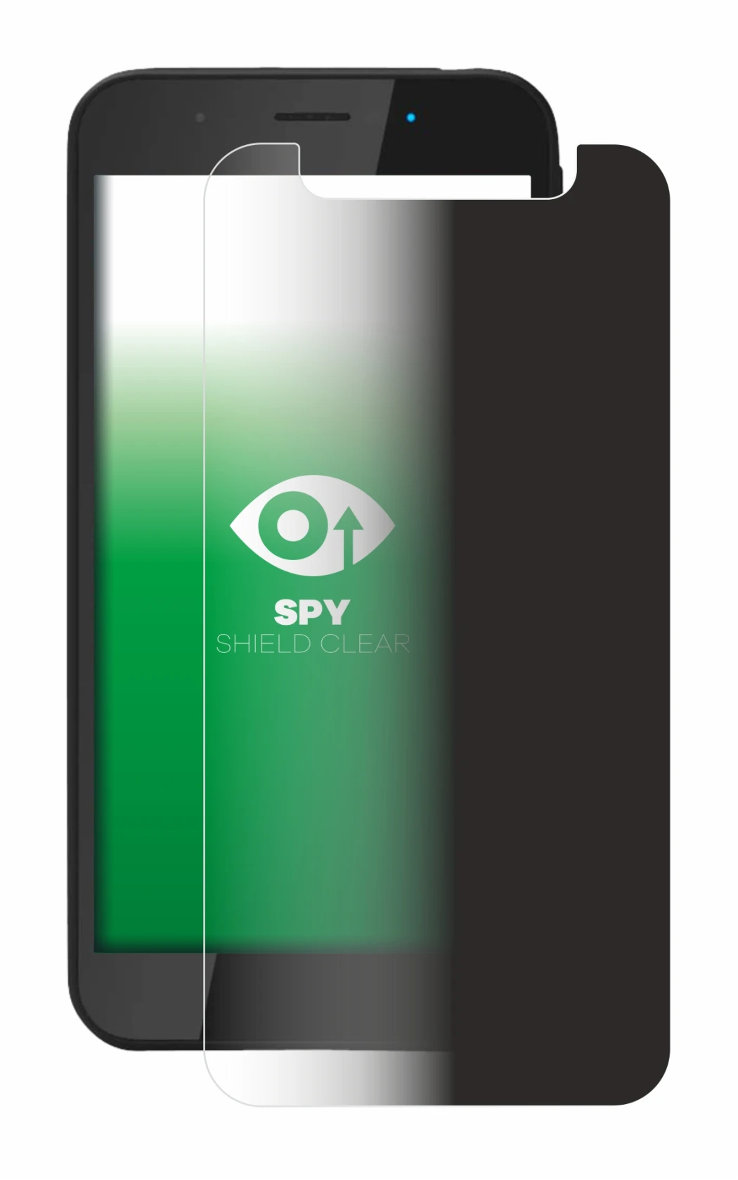 Image of the device Shiftphones Shift5me with a wide variety of screen protectors.