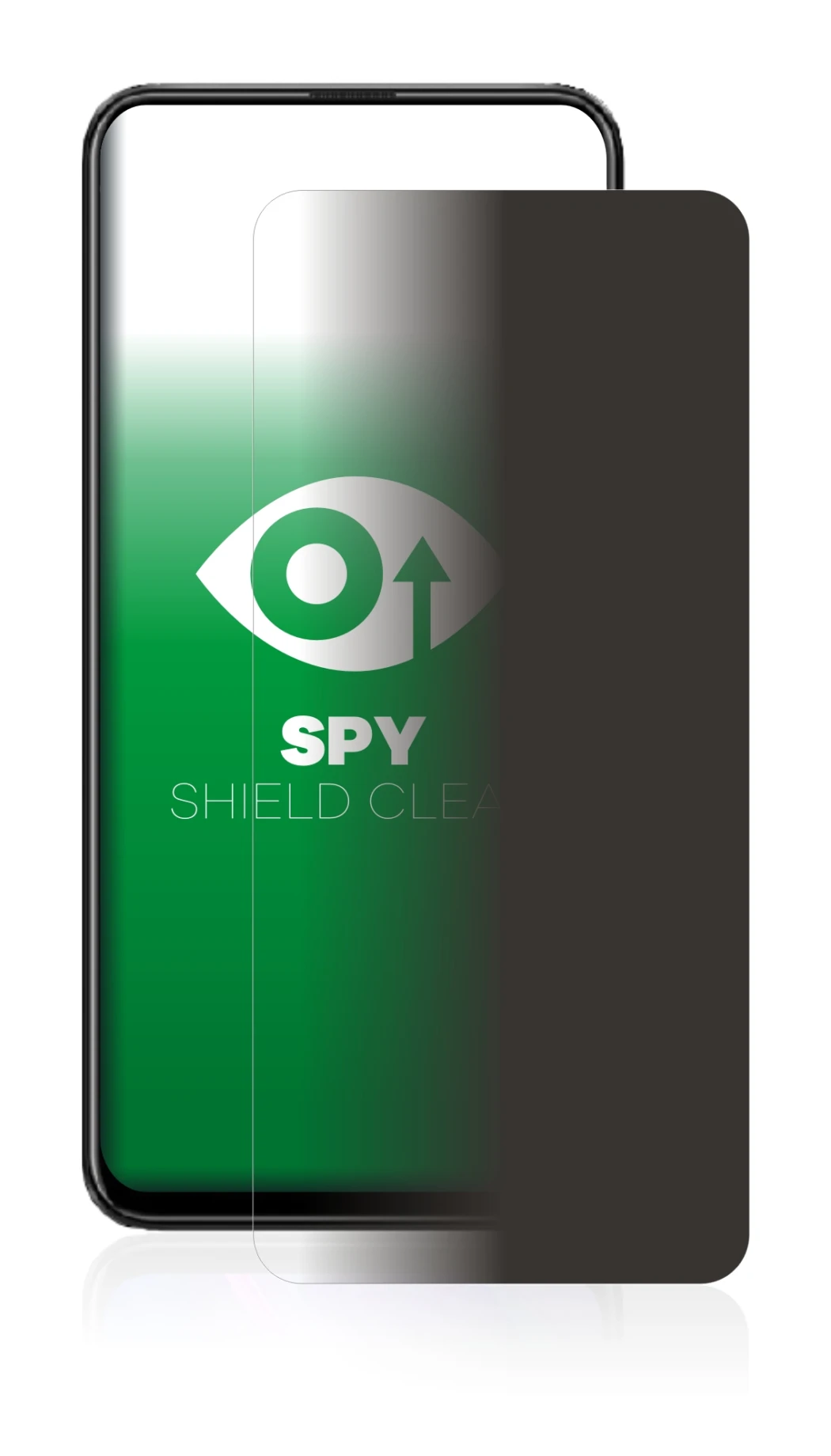 Image of the device Honor 9X with a wide variety of screen protectors.