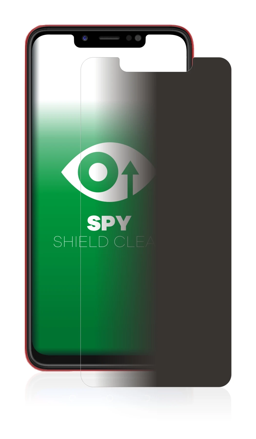 Image of the device Tecno Spark 3 with a wide variety of screen protectors.