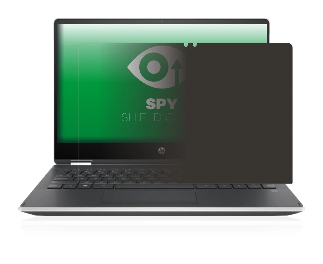 Image of the device HP Pavilion x360 (14-dhX) with a wide variety of screen protectors.