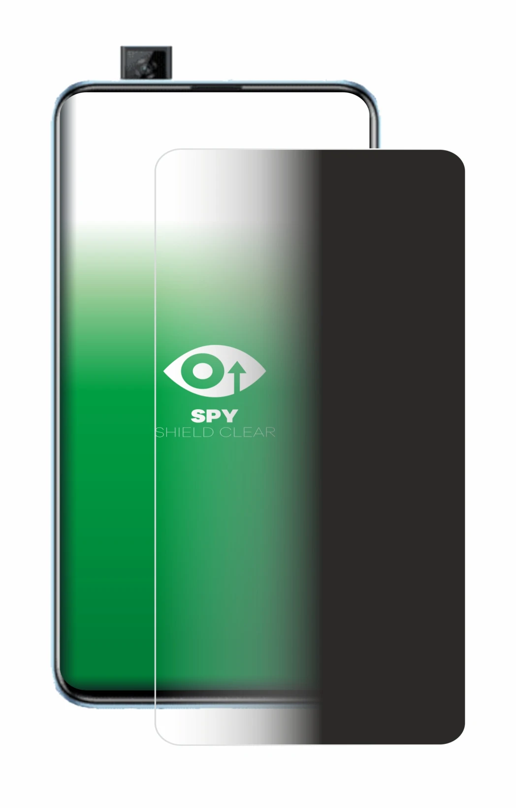 Image of the device Huawei P smart Pro 2019 with a wide variety of screen protectors.