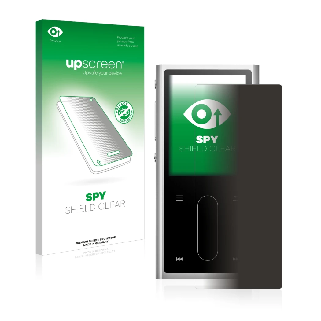 Front side of a product packaging with the brand logo upscreen. Next to it is the device FiiO M3K shown with the corresponding