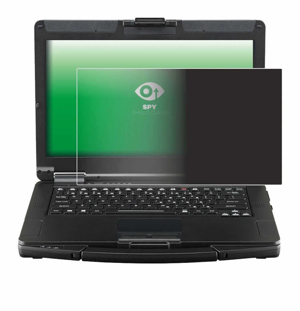 Image of the device Panasonic Toughbook FZ-55 Touch with a wide variety of screen protectors.