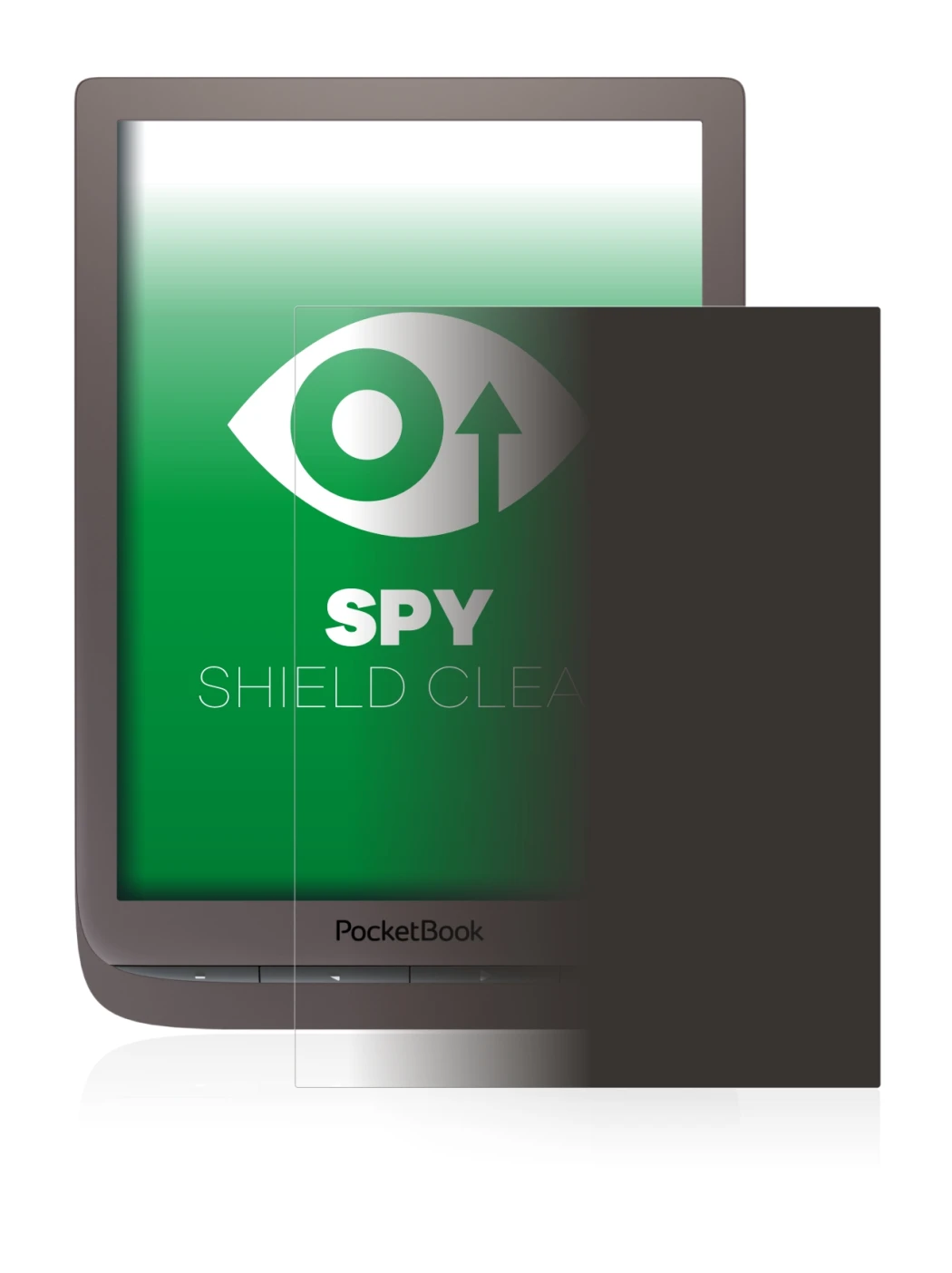 Image of the device PocketBook InkPad 3 Pro with a wide variety of screen protectors.