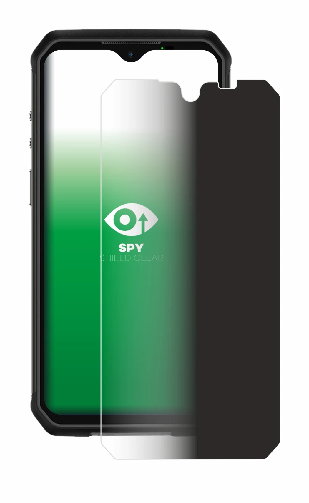 Image of the device Ulefone Armor 9 with a wide variety of screen protectors.