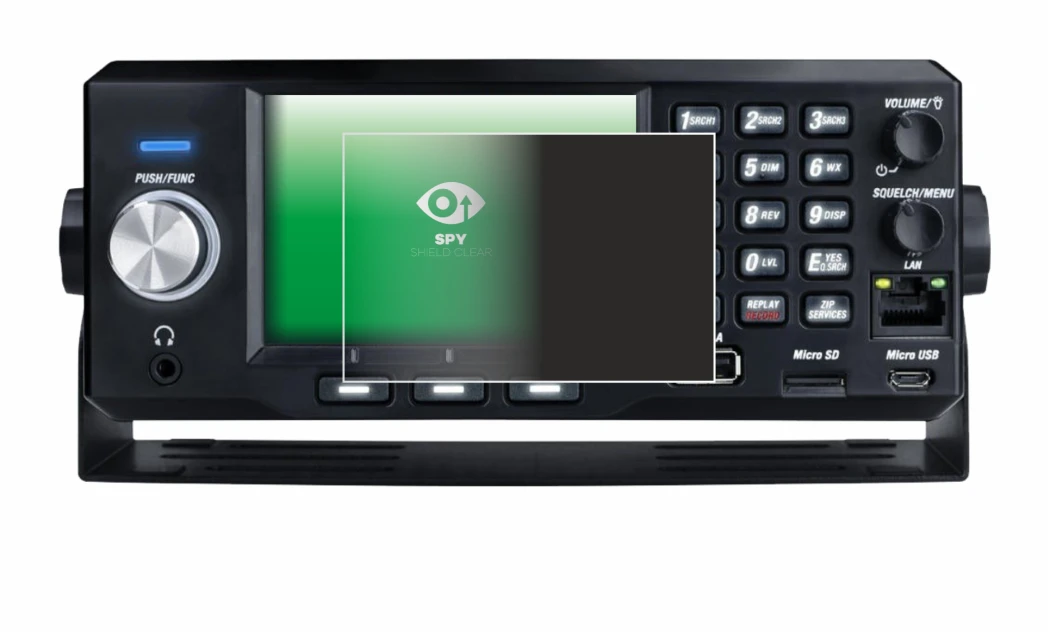 Image of the device Uniden SDS200E with a wide variety of screen protectors.