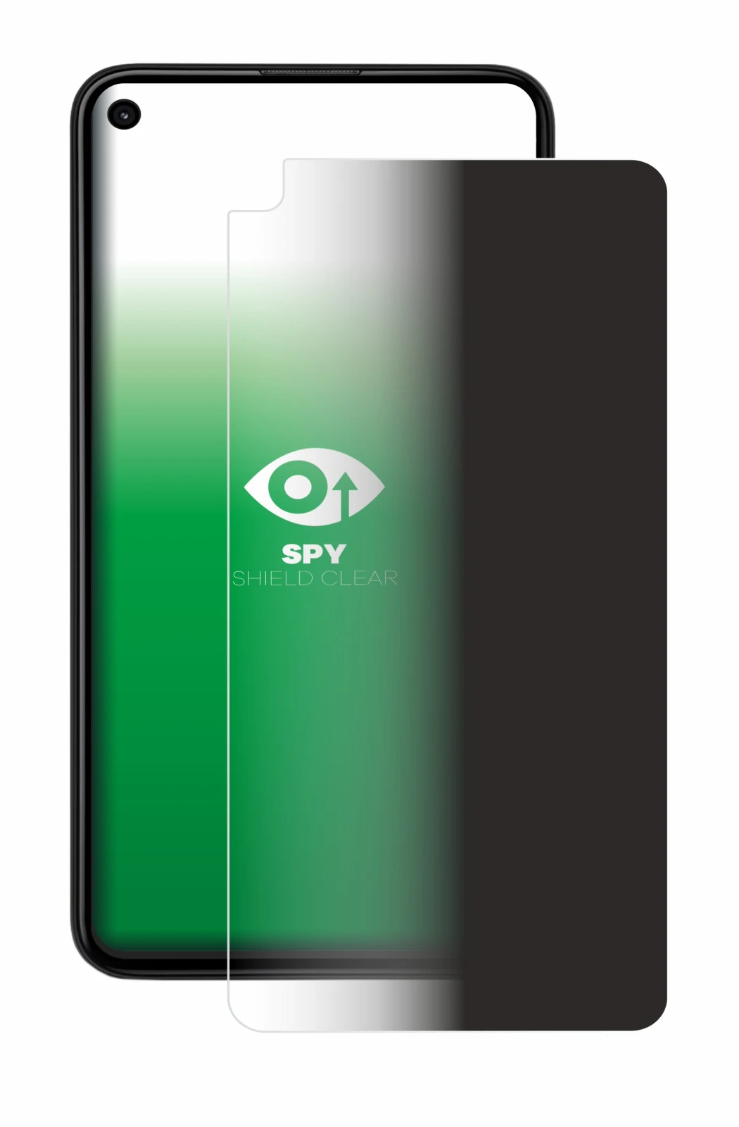 Image of the device Google Pixel 4a 5G with a wide variety of screen protectors.
