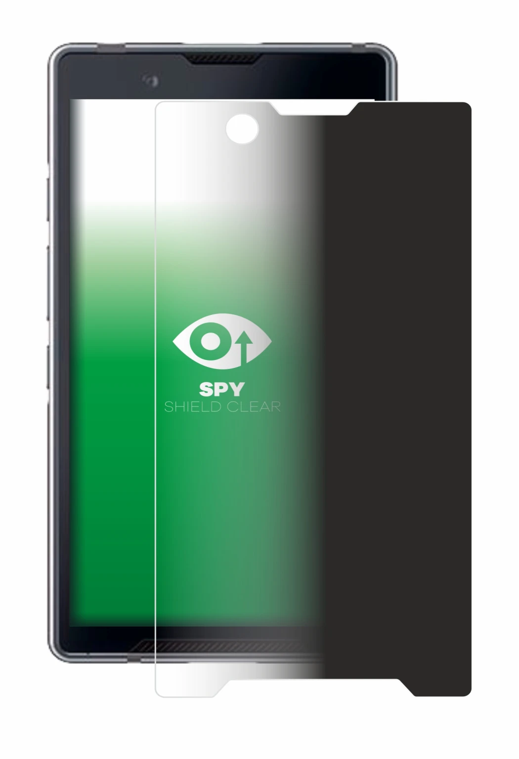 Image of the device Bittium Tough Mobile 2 with a wide variety of screen protectors.