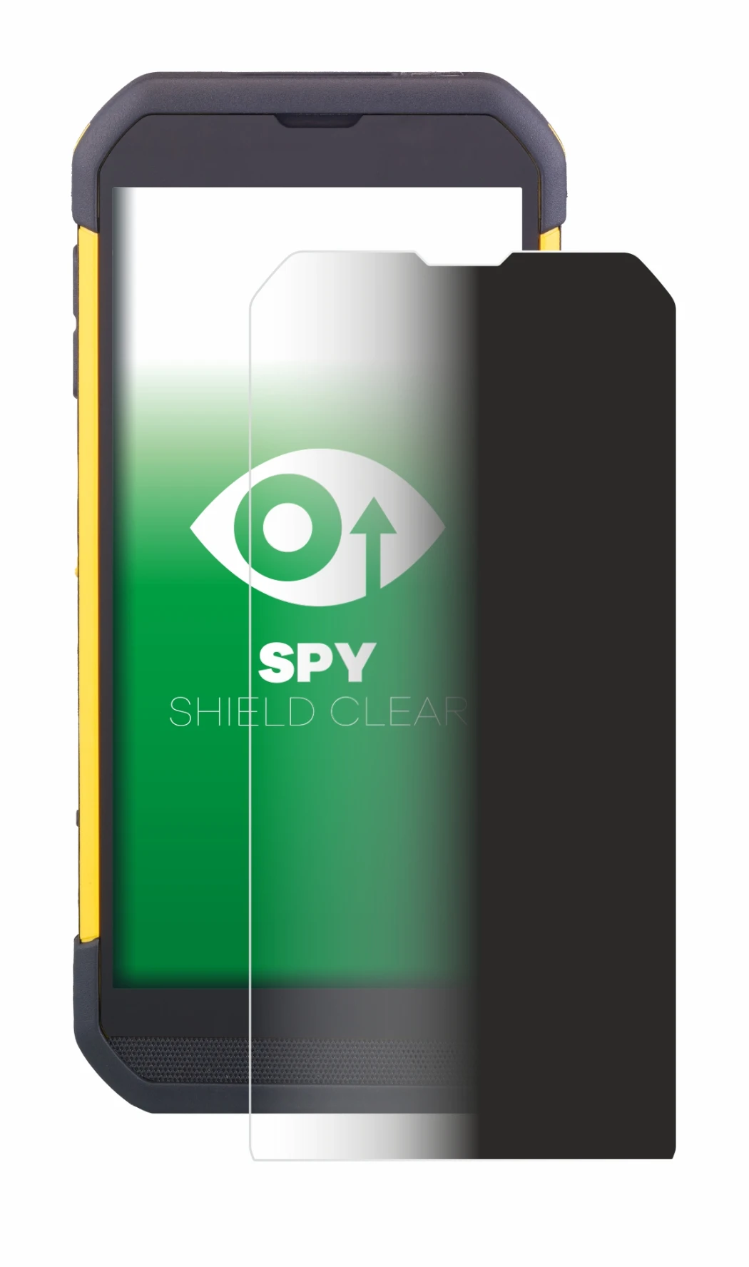 Image of the device Cipherlab RS35 with a wide variety of screen protectors.