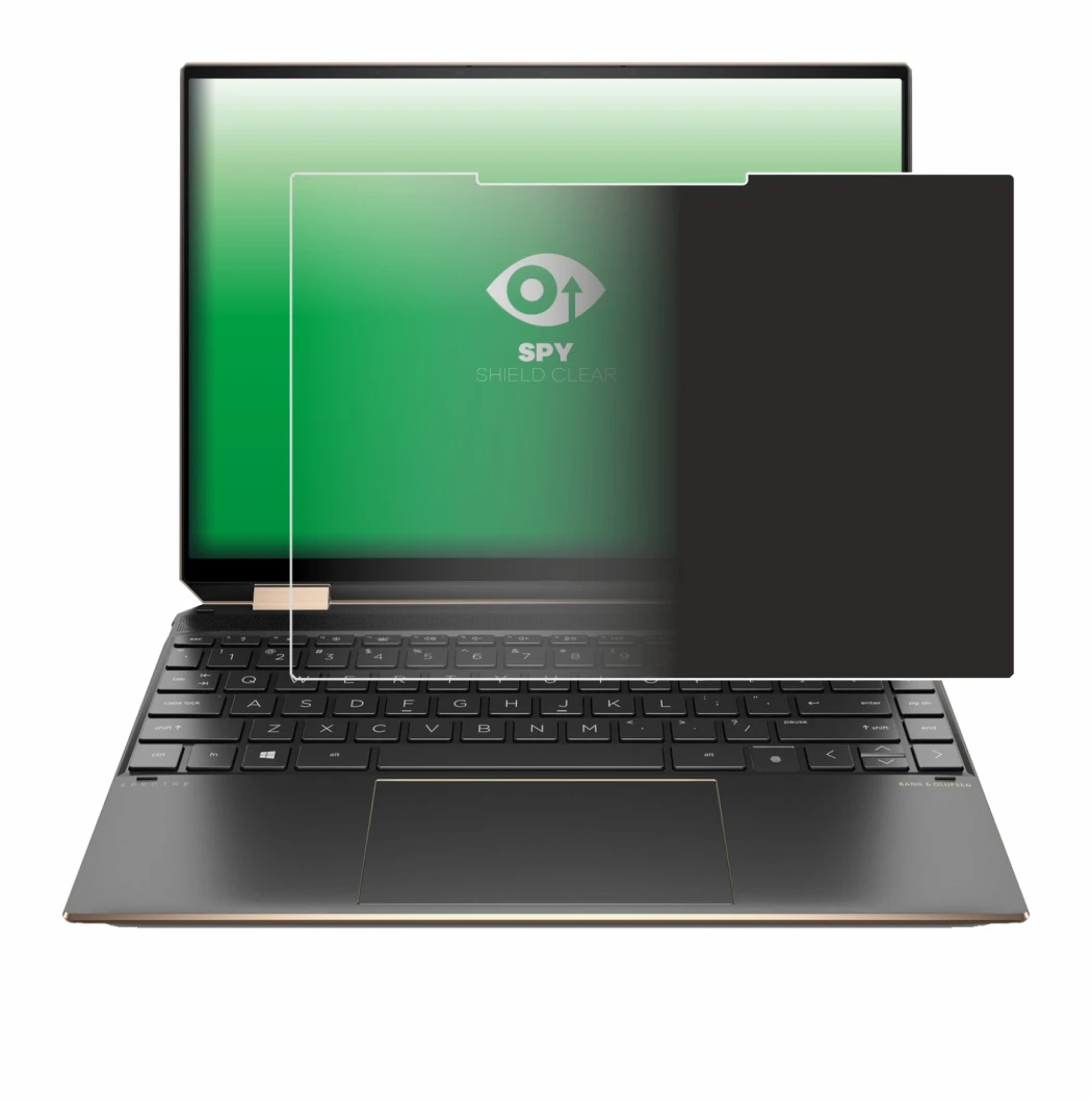 Image of the device HP Spectre x360 (14-eX) 2021 with a wide variety of screen protectors.