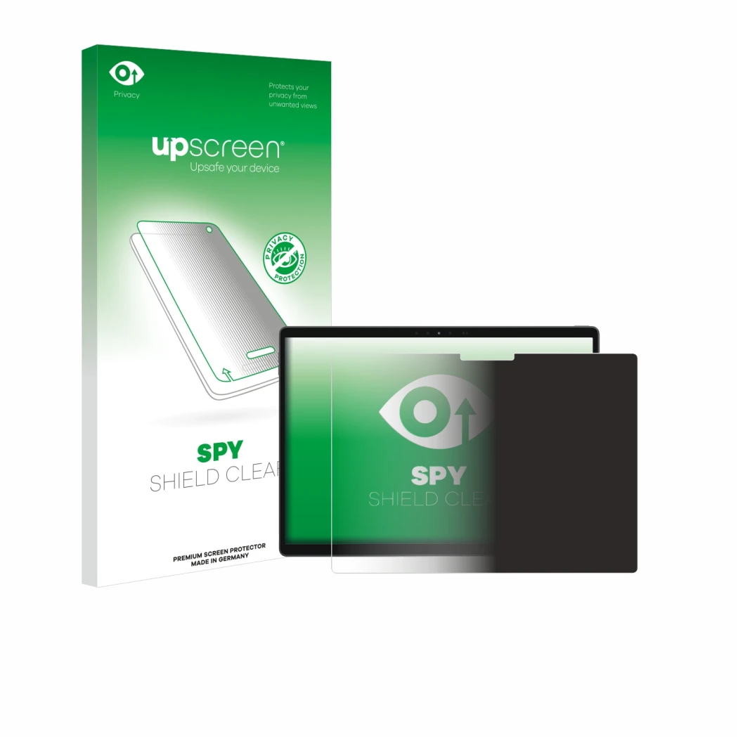 Front side of a product packaging with the brand logo upscreen. Next to it is the device Dell Latitude 7320 Detachable shown w