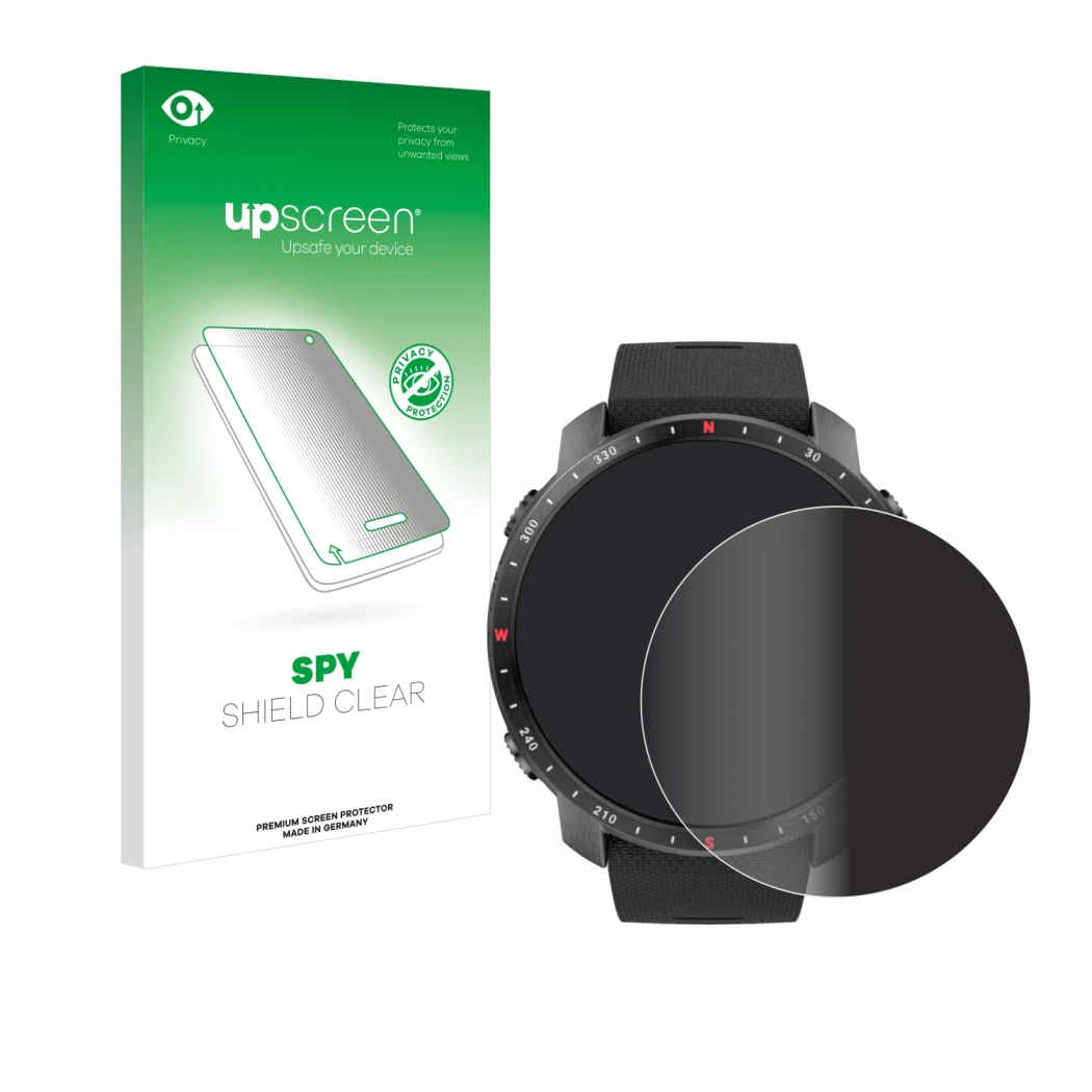 Front side of a product packaging with the brand logo upscreen. Next to it is the device Polar Grit X Pro shown with the corre