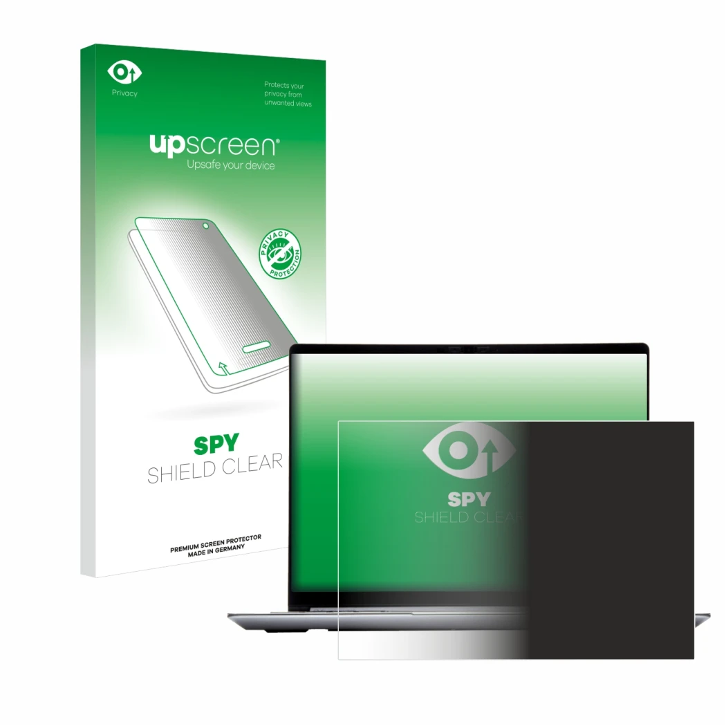 Front side of a product packaging with the brand logo upscreen. Next to it is the device Framework Laptop 13 shown with the co