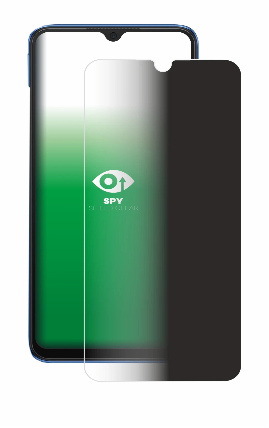 Image of the device Xiaomi Redmi 10C with a wide variety of screen protectors.