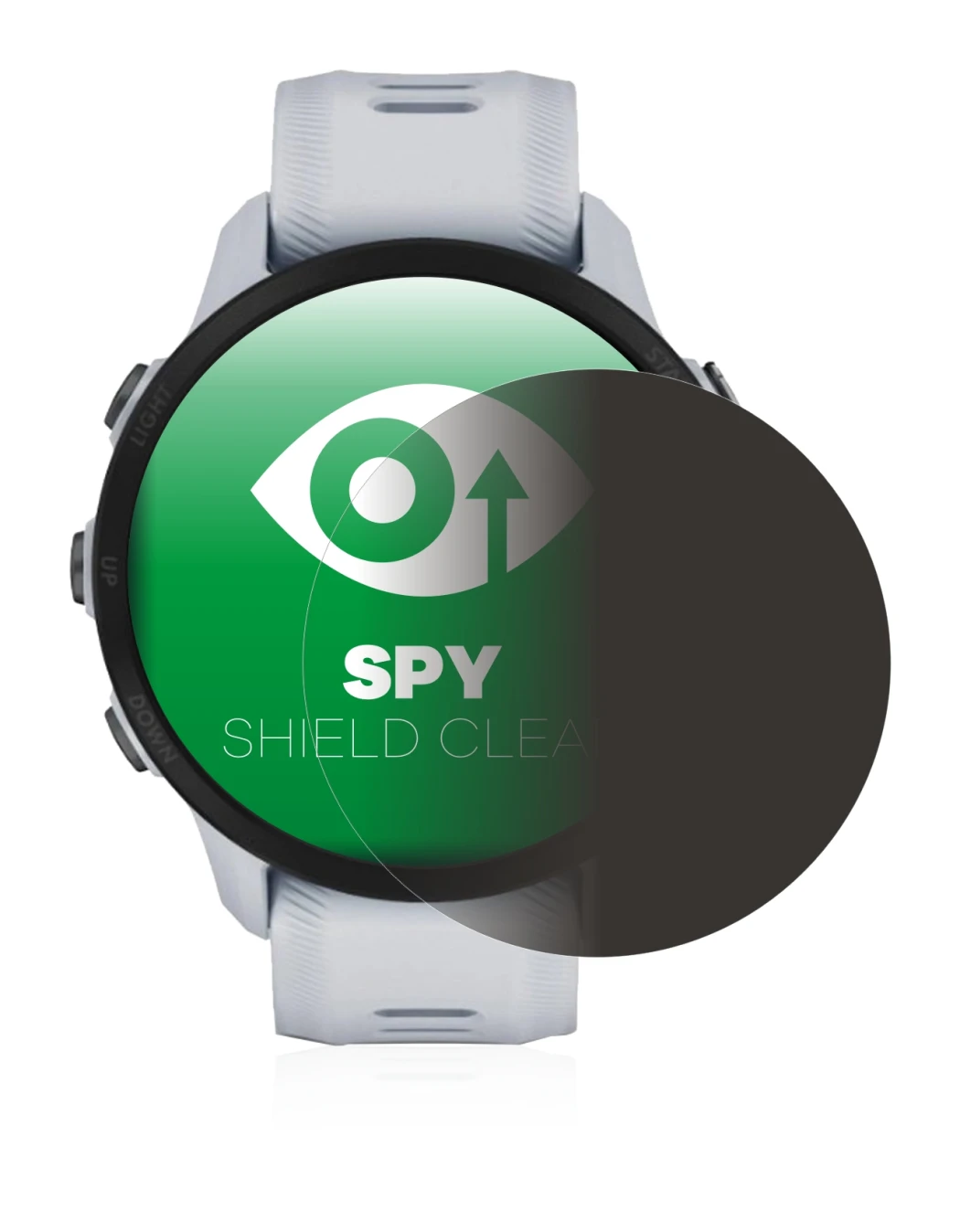Image of the device Garmin Forerunner 955 Solar with a wide variety of screen protectors.
