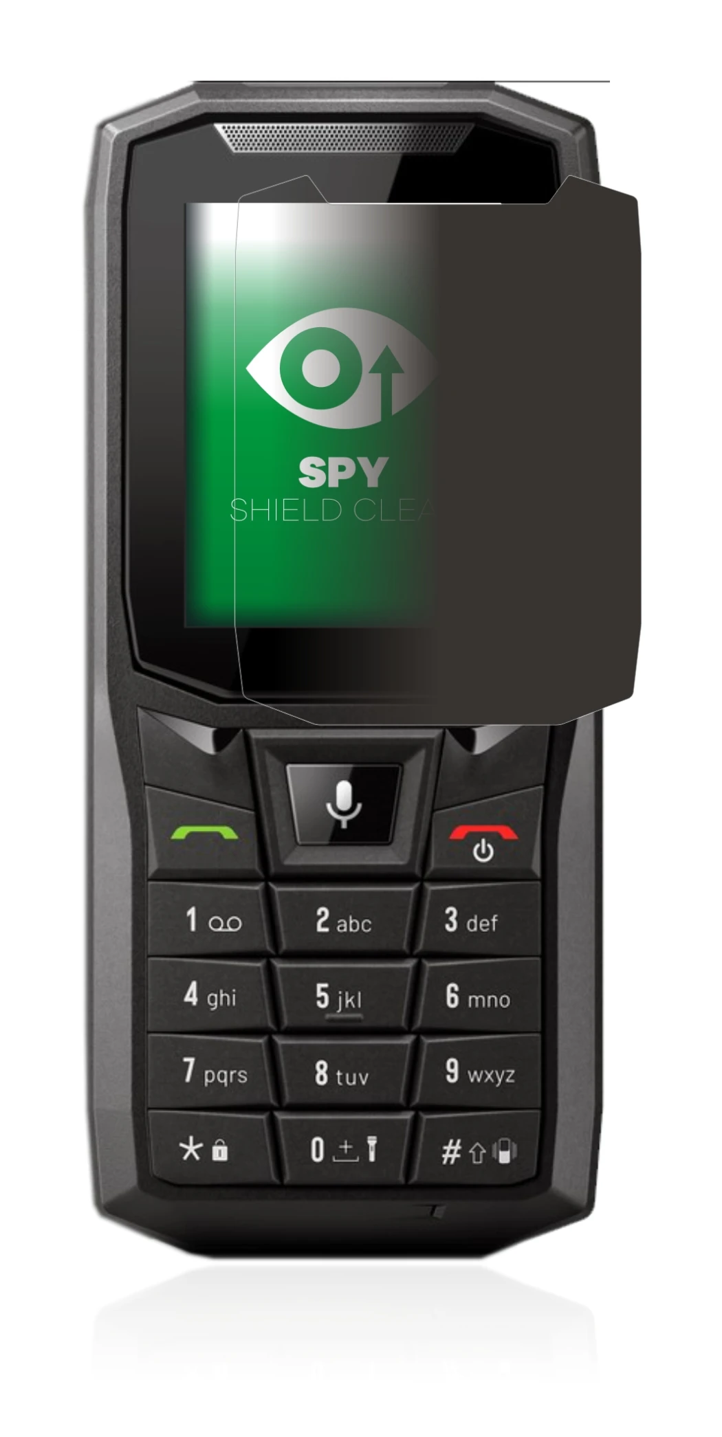 Image of the device Crosscall Core-S4 with a wide variety of screen protectors.
