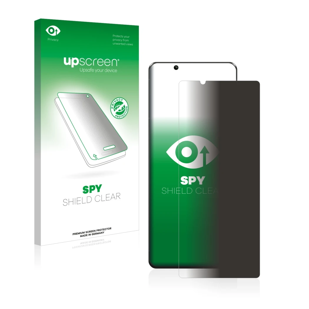 Front side of a product packaging with the brand logo upscreen. Next to it is the device Sony Xperia 5 IV shown with the corre