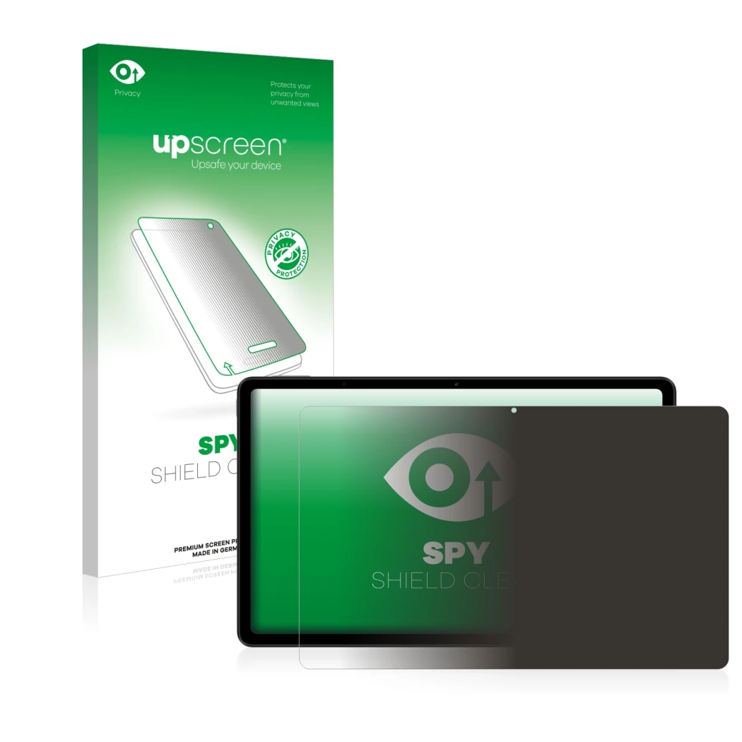 Front side of a product packaging with the brand logo upscreen. Next to it is the device Xiaomi Redmi Pad (Landscape) shown wi