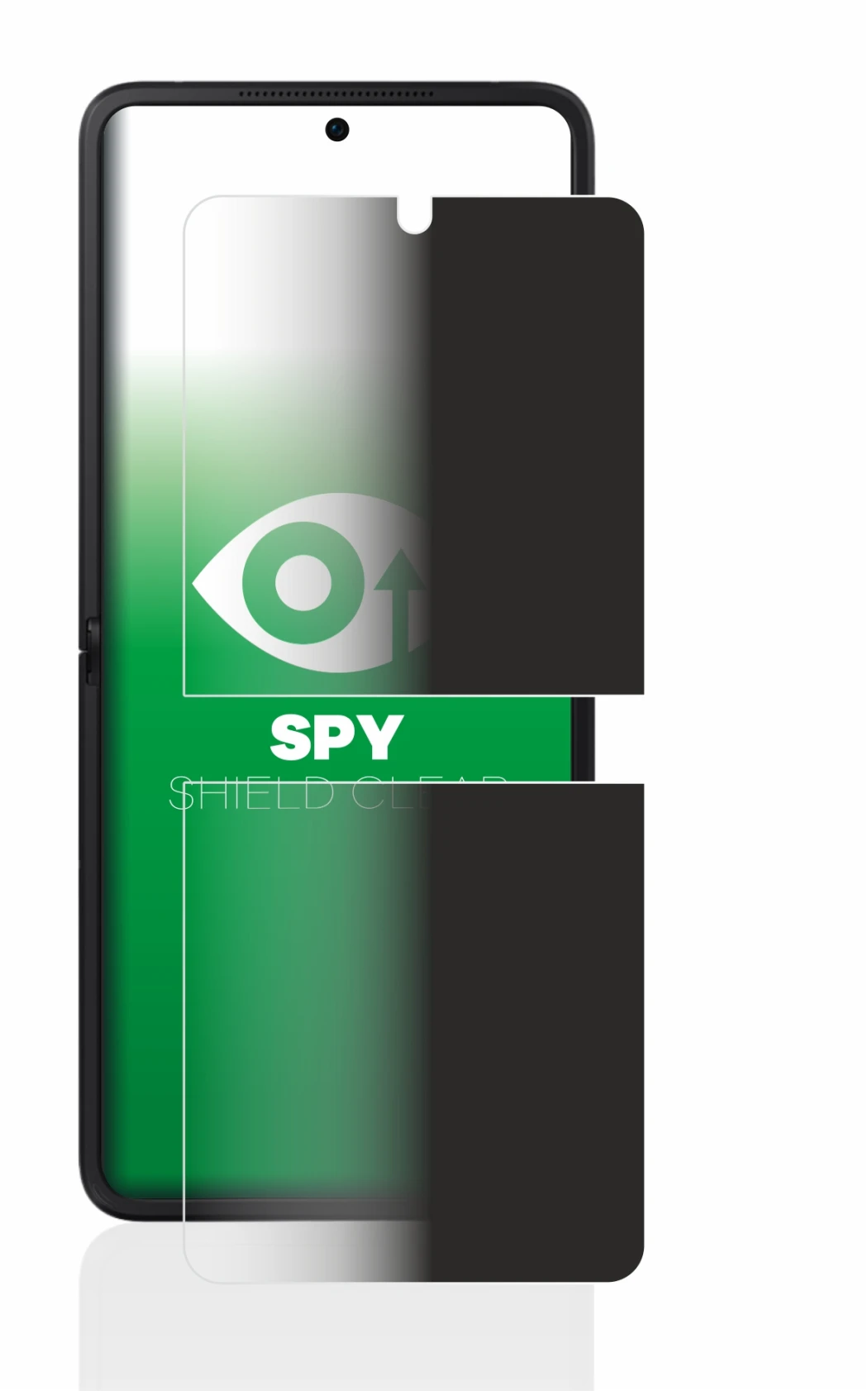 Image of the device Oppo Find N2 Flip with a wide variety of screen protectors.