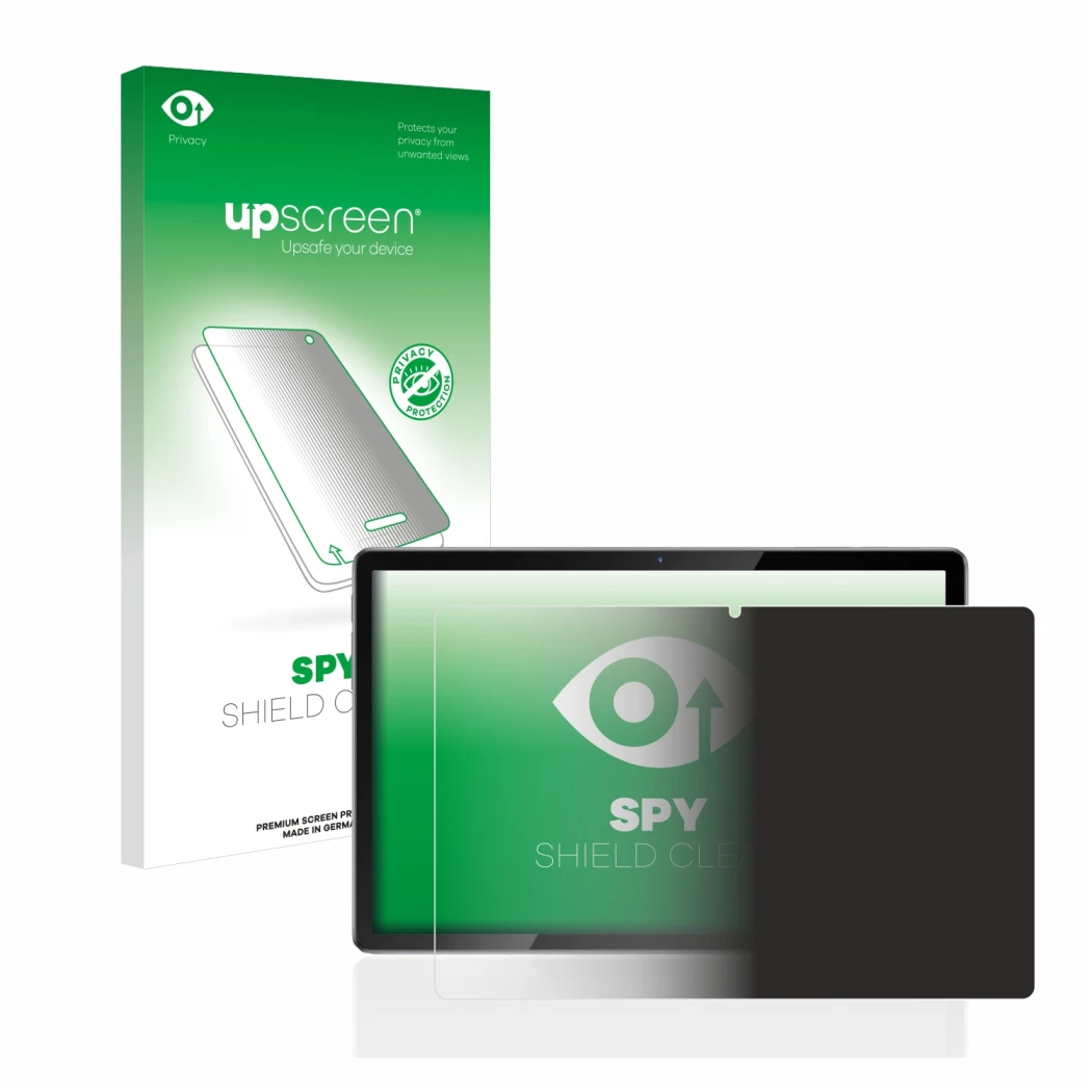 Front side of a product packaging with the brand logo upscreen. Next to it is the device Blackview Tab 12 Pro shown with the c