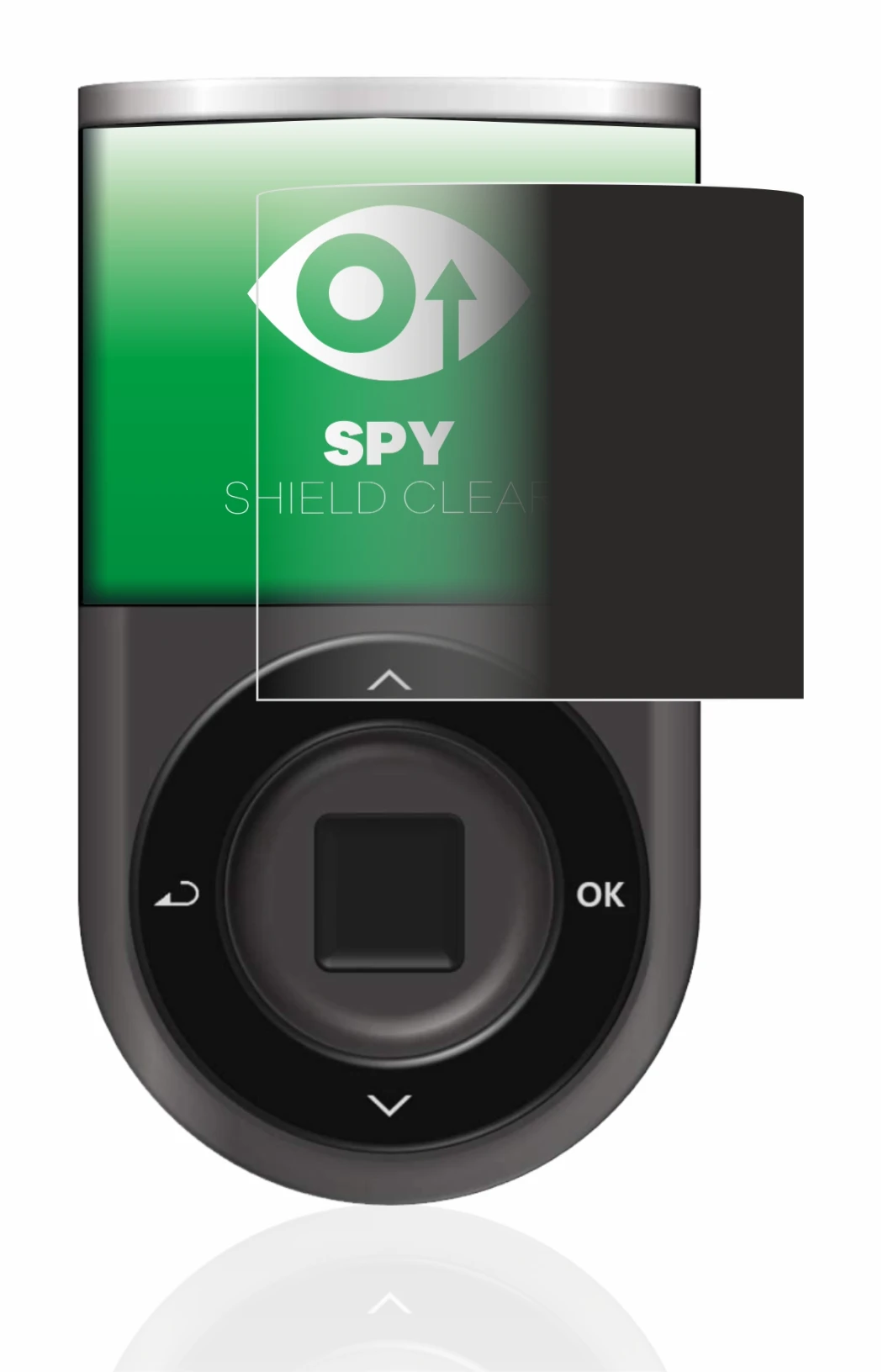 Image of the device D’CENT Biometric Wallet with a wide variety of screen protectors.
