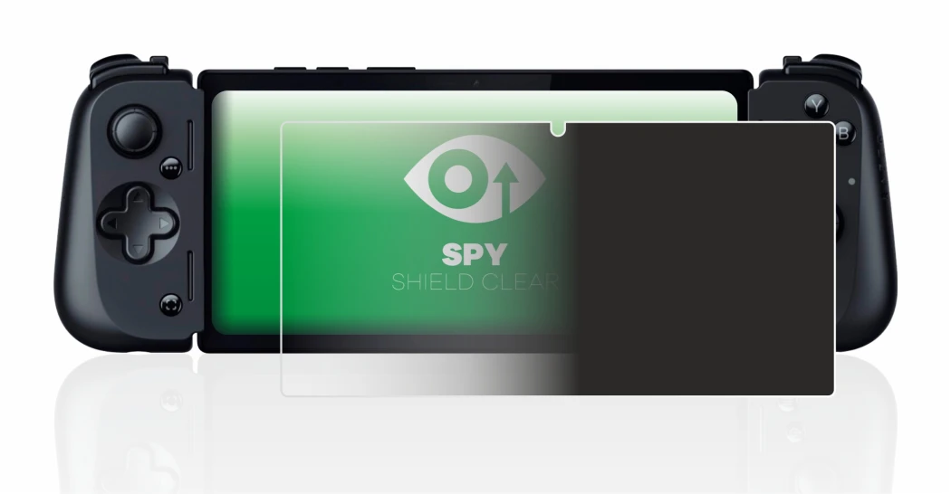 Image of the device Razer Edge 5G with a wide variety of screen protectors.