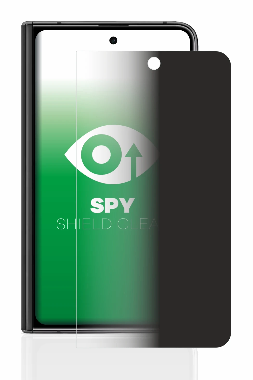 Image of the device Google Pixel Fold (Outer display) with a wide variety of screen protectors.
