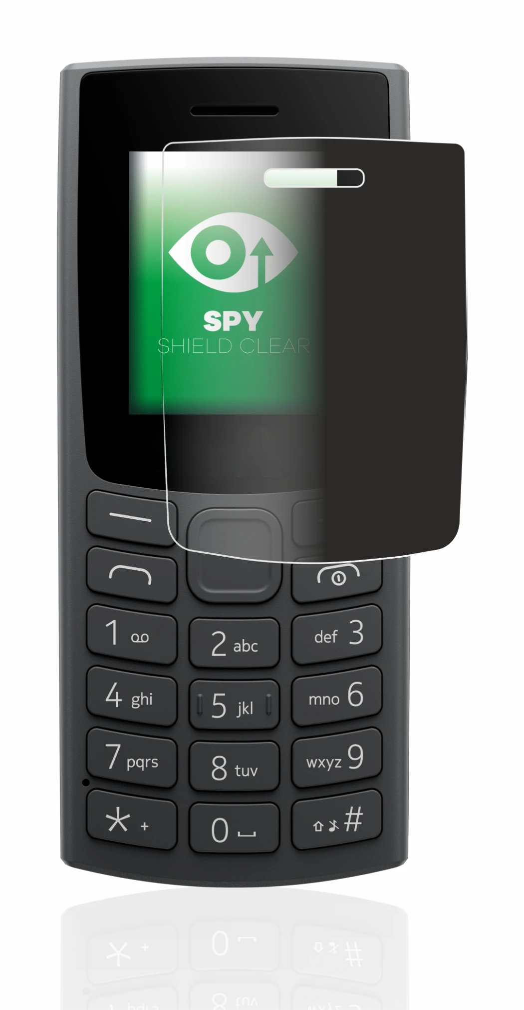 Image of the device Nokia 110 (2023) with a wide variety of screen protectors.