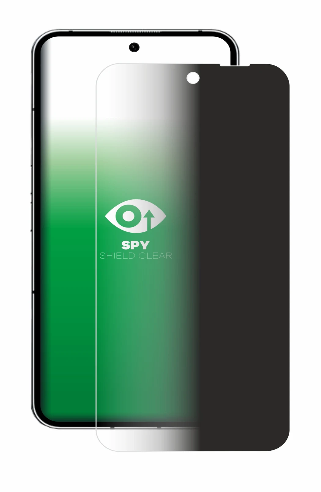 Image of the device Nothing Phone (2) with a wide variety of screen protectors.