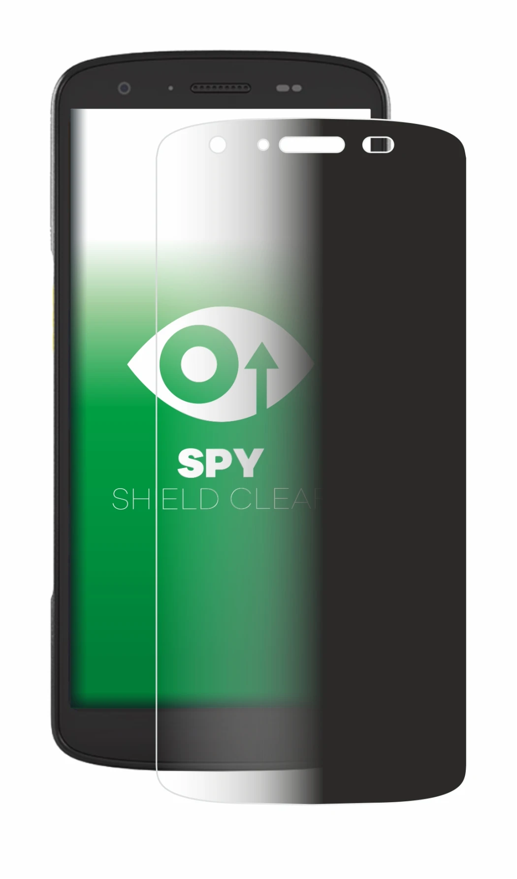 Image of the device Zebra TC22 with a wide variety of screen protectors.