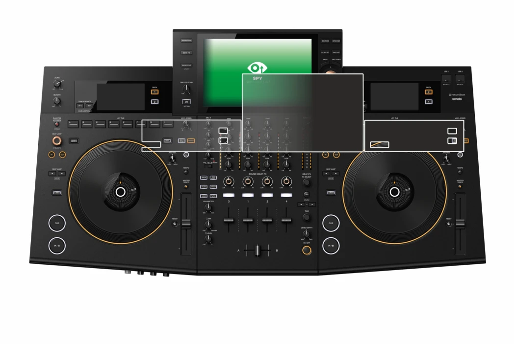 Image of the device Pioneer OPUS-QUAD with a wide variety of screen protectors.
